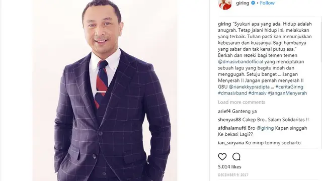 Mundur dari Nidji, Giring Ganesha Ingin Mewujudkan Impiannya Eksis di Panggung Politik