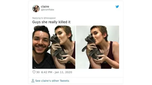 Wanita ini menjadi viral