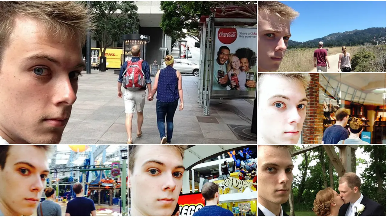 Selfie 'Orang Ketiga' Selama 3 Tahun