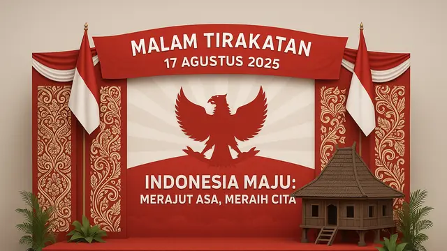 Ide Dekorasi Panggung untuk Malam Tirakatan 17 Agustus 2025