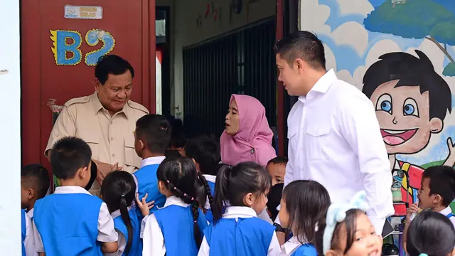 Momen Prabowo Sidak Program Makan Bergizi Gratis di Jaktim