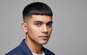 7 Model Rambut Pria Pendek untuk Dahi Lebar, Tampil Lebih Proporsional dan Percaya Diri Sepanjang Hari (Foto: Gemini AI)