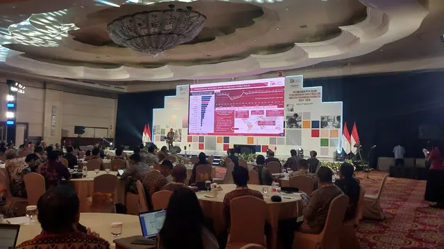 Peluncuran Peta Jalan Pengembangan dan Penguatan Industri Penjaminan Indonesia 2024-2028, di Jakarta, Selasa (27/8/2024). (Arief/Liputan6.com)