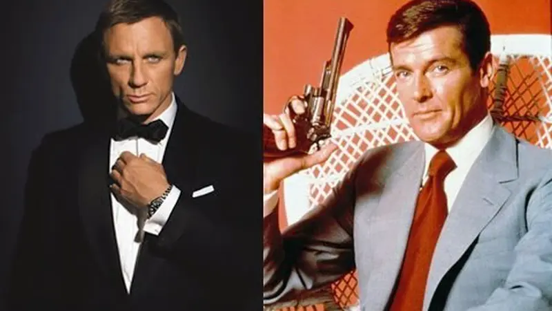 Daniel Craig Cedera, Roger Moore Ingin Jadi James Bond Lagi