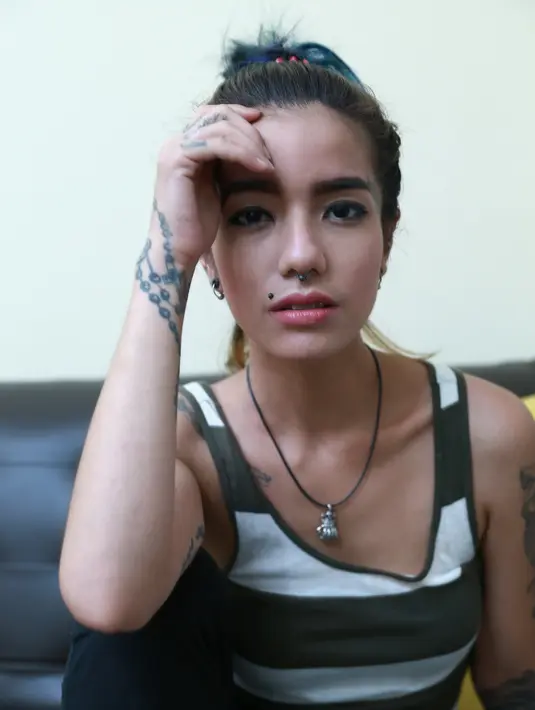 Setelah nikah dengan Kiki Mirano, Sheila Marcia menghilang dari layar lebar dan layar kaca. Perempuan 26 tahun itu menetap di Yogjakarta. (Galih W. Satria/Bintang.com)