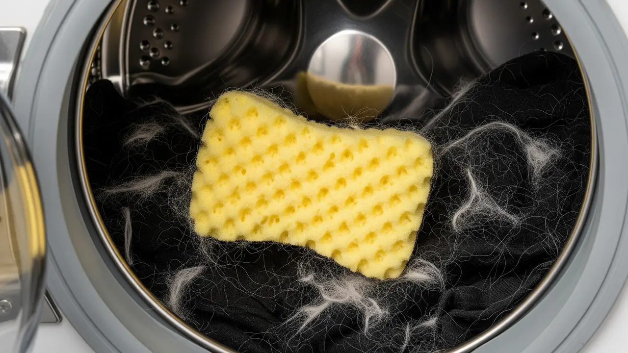 Tips Mencuci Baju di Mesin Cuci Agar Bebas Bulu Kucing, Cukup Pakai Spons Dapur