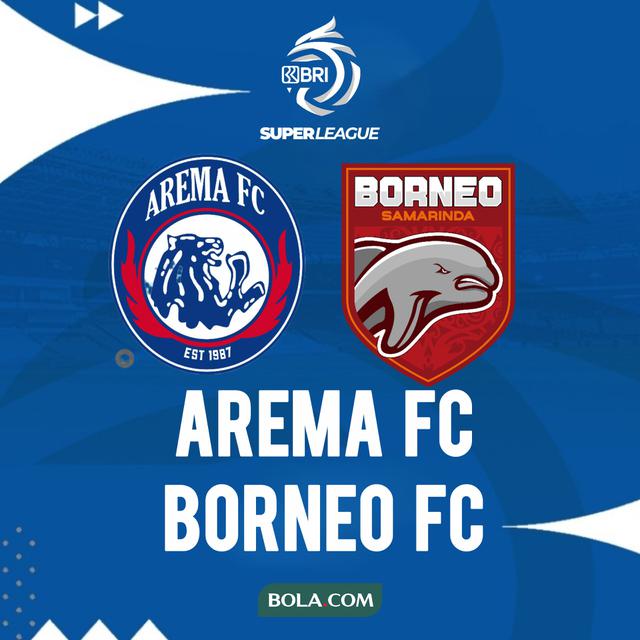 Arema FC vs Borneo FC