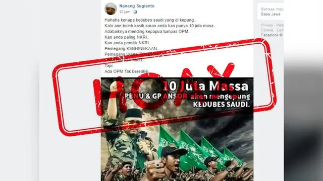 VIDEO: [CEK FAKTA] Massa PBNU dan GP Ansor Akan Kepung Kedubes Arab Saudi?