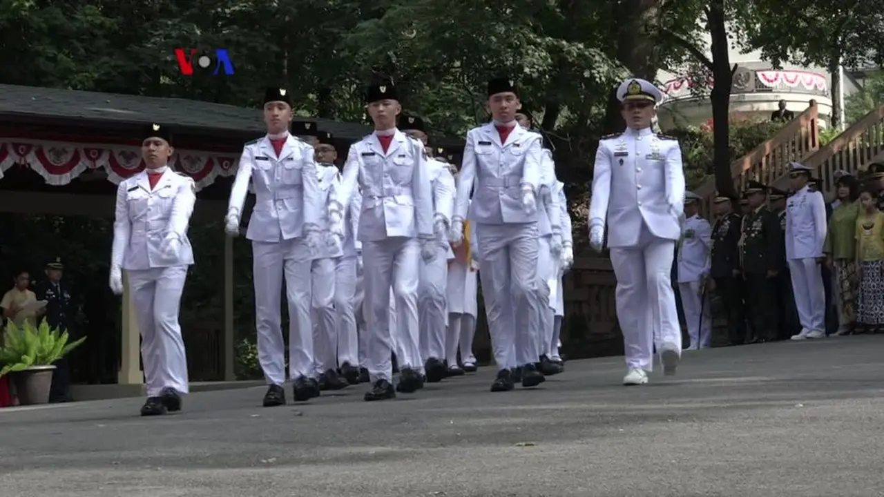 Paskibra Diaspora Indonesia di Washington DC