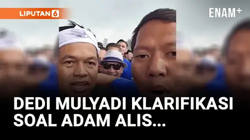  Dedi Mulyadi Klarifikasi Adam Alis Dikira Bukan Pemain Persib