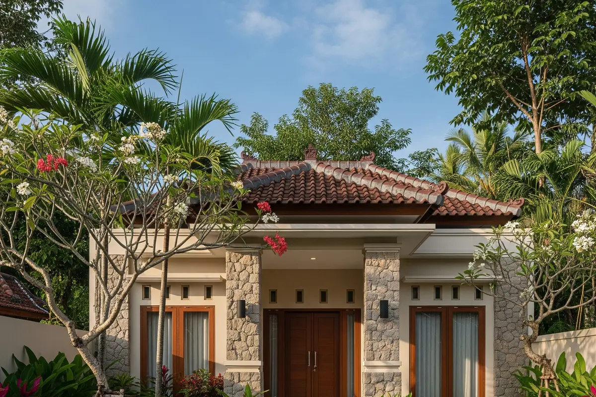 10 Inspirasi Desain Rumah Sederhana Tapi Mewah Tanpa Pagar, Tampil Modern dan Hangat