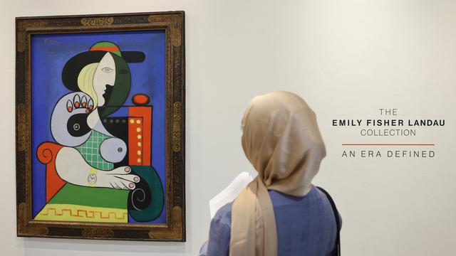 Karya Picasso memulai tur pra-lelang di Dubai