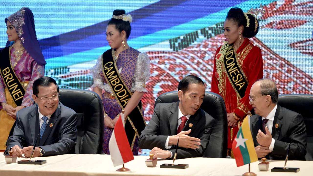 Presiden Jokowi di KTT ASEAN