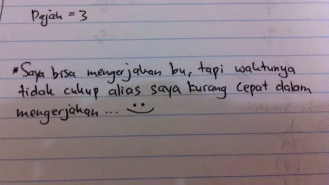 7 Potret Jawaban Kocak Siswa Saat Ujian, Bikin Ngakak yang Memeriksa