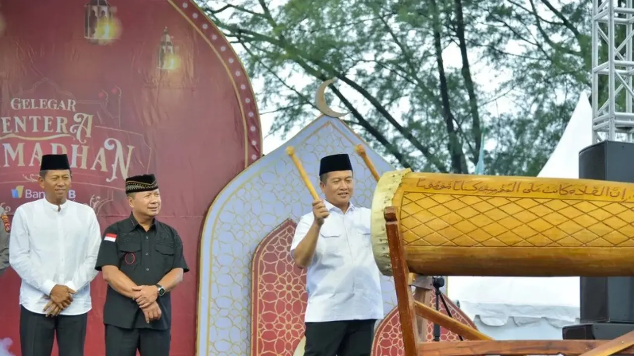 Gubernur Provinsi Nusa Tenggara Barat (NTB) Lalu Muhamad Iqbal membuka 'Gelegar Lentera Ramadan 2026'.
