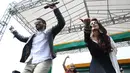 Selama beberapa hari pemeran serial Lonceng Cinta asal India menemui penggemarnya di Indonesia. Mereka menghibur para penggemarnya dengan beragam aksi seru yang dilakukan dibeberapa tempat. (Bambang E. Ros/Bintang.com)
