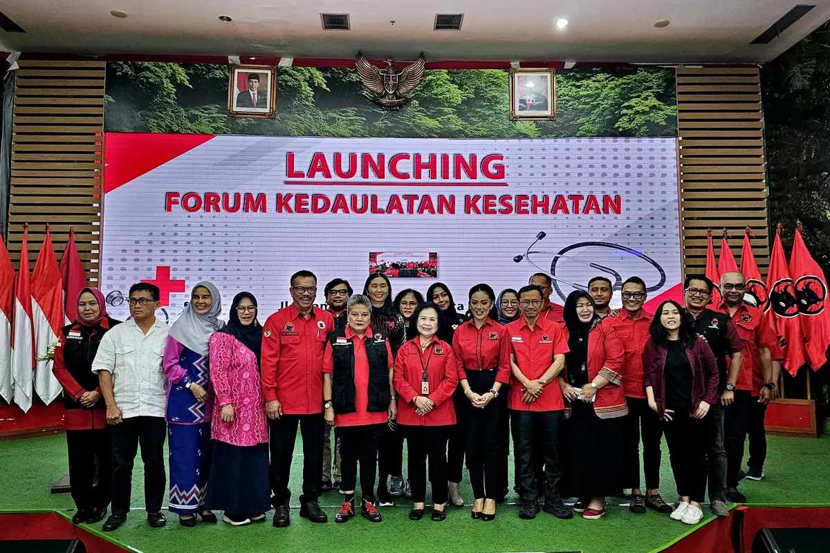 PDIP Bentuk Forum Kedaulatan Kesehatan dan Dapur Sehat Anti Stunting