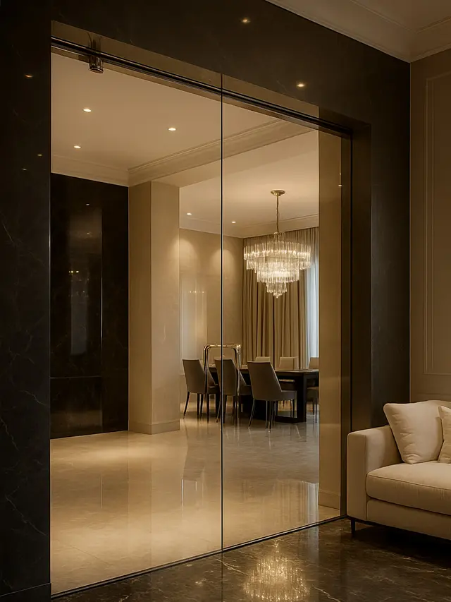 Model Pintu Kaca Geser Minimalis