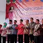 Sebanyak 9 bupati se Provinsi Bengkulu melakukan penandatanganan nota kesepahaman untuk program kabupaten layak anak di kampung Yuyun kabupaten Rejang Lebong Bengkulu (Liputan6.com/Yuliardi Hardjo)