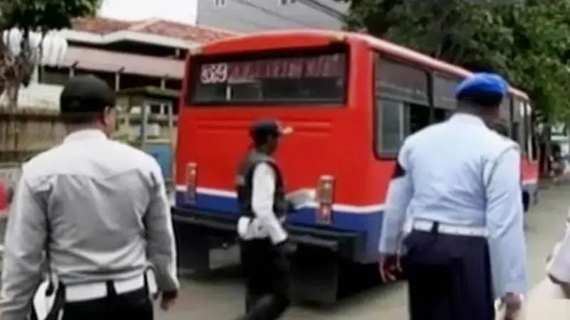 VIDEO: Pasca-Kecelakaan Maut di Angke, Dishub DKI Razia Angkot