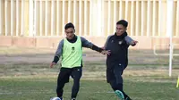 Timnas Indonesia U-20 menggeber adaptasi cuaca di Tashkent, Uzbekistan, jelang Piala Asia U-20 2023. (dok. PSSI)