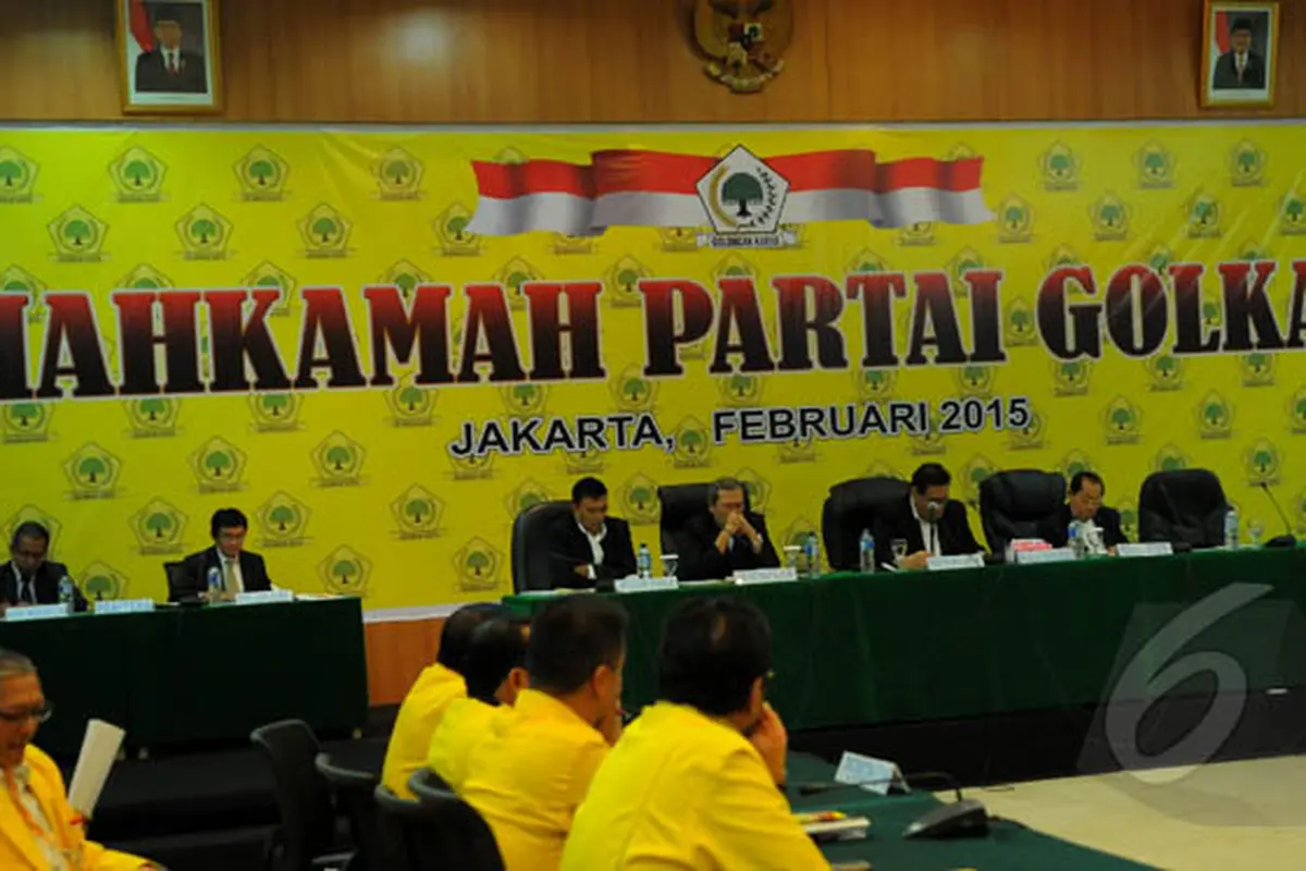 Mahkamah Partai Golkar Gelar Sidang Perdana Konflik Golkar