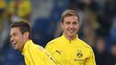 9. Borrusia Dortmund - Bayern Munchen menjadi klub yang sering menggelontorkan dana besar demi menggunakan jasa pemain bintang Dortmund. Mario Gotze dan Mats Hummels menjadi bukti dari pernyataan tersebut. (AFP/Ronny Hartmann)