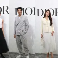 Pembukaan kembali butik Dior Plaza Indonesia dirayakan dengan acara koktail pada akhir pekan lalu. Sederet public figure turut meramaikan acara tersebut dengan tampilan menawan khas Dior bernuansa netral.