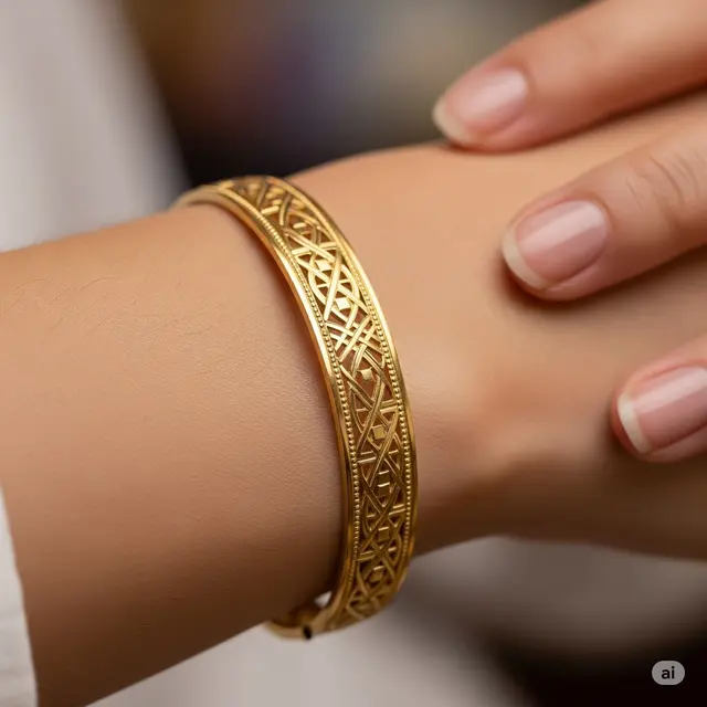 Model Gelang Emas Islami