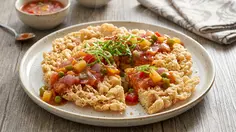 Resep Telur Dadar Crispy Saus Asam Manis, Renyah di Luar Gurih di Dalam