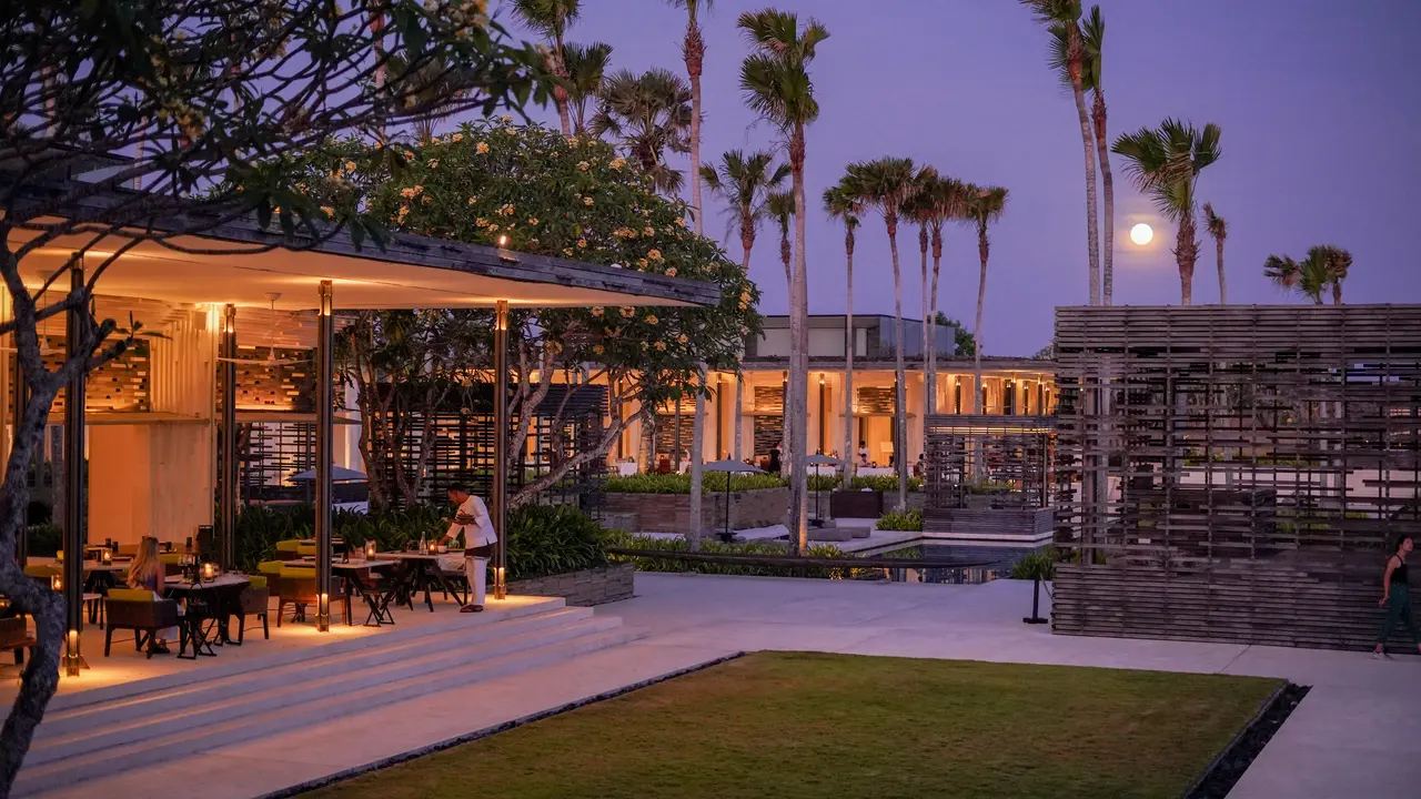 Ilustrasi the warung/he Warung, Alila Villas Uluwatu Bali