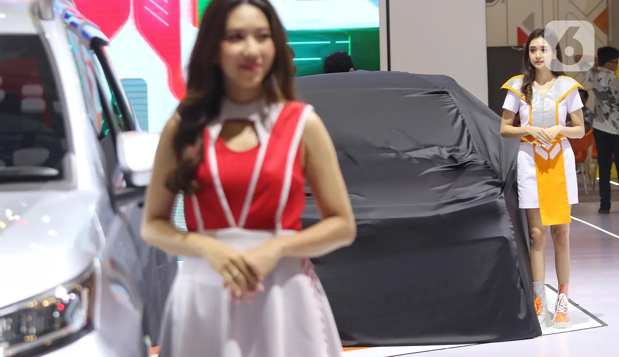 Begitu juga di pameran otomotif GAIKINDO Indonesia International Auto Show (GIIAS) 2022 yang saat ini tengah berlangsung. (Liputan6.com/Angga Yuniar)