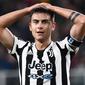Juventus mampu unggul lebih dulu lewat gol yang dicetak oleh Paulo Dybala. (AFP/Marco Bertorello)