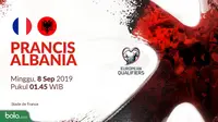 Kualifikasi Piala Eropa 2020 - Prancis Vs Albania (Bola.com/Adreanus Titus)