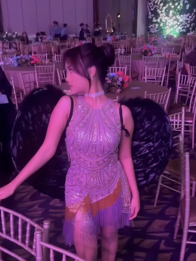 Adu Gaya Aaliyah Massaid bak Princess dan Fuji An  di Ulang Tahun Ashanty