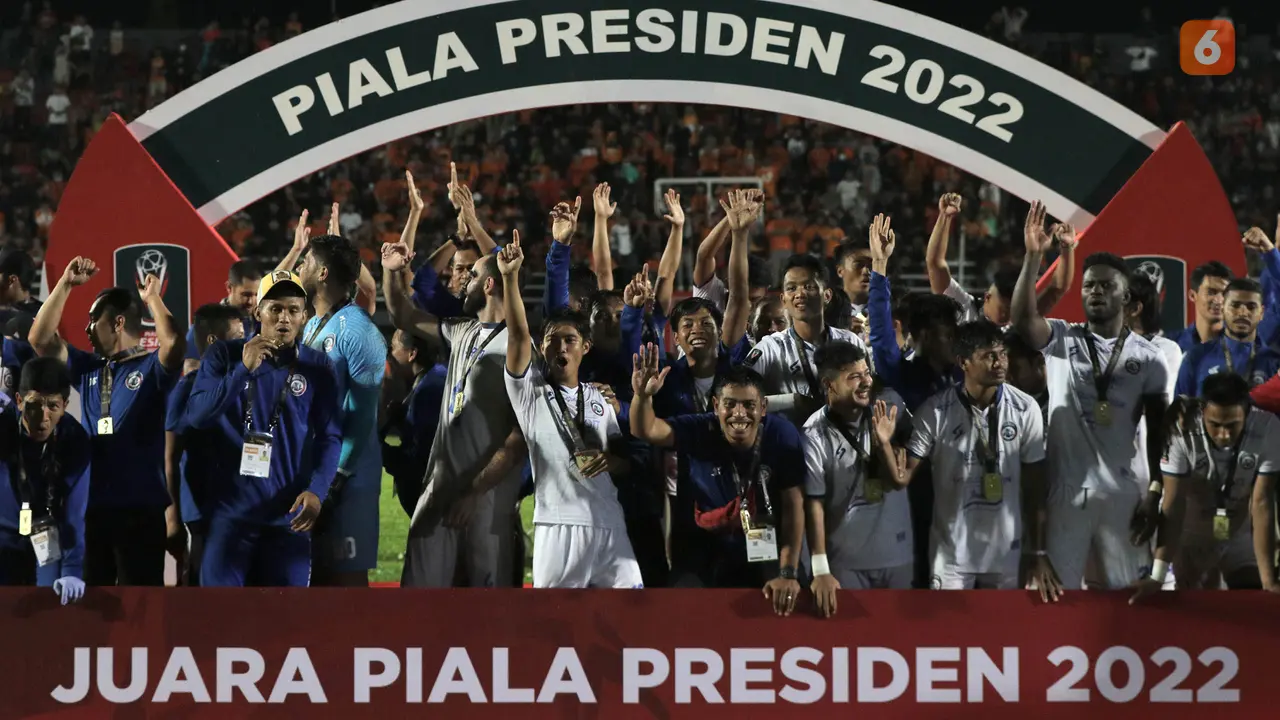 Final Leg Kedua Piala Presiden 2022: Borneo FC vs Arema FC
