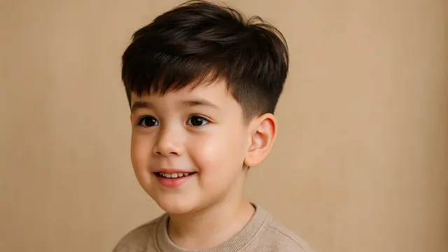 Model Rambut Poni Anak Laki-Laki ala Korea