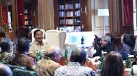 Prabowo Diskusi Bareng Pimpinan Media di Hambalang, Bahas Sejumlah Isu Terkini