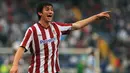 8. Posisi Martin Demichelis kemungkinan akan diisi bek incaran Pep sejak dahulu yaitu, Aymeric Laporte. Pemain bertahan asal Prancis itu kini bermain untuk Athletic Bilbao. (AFP/Jorge Guerrero)