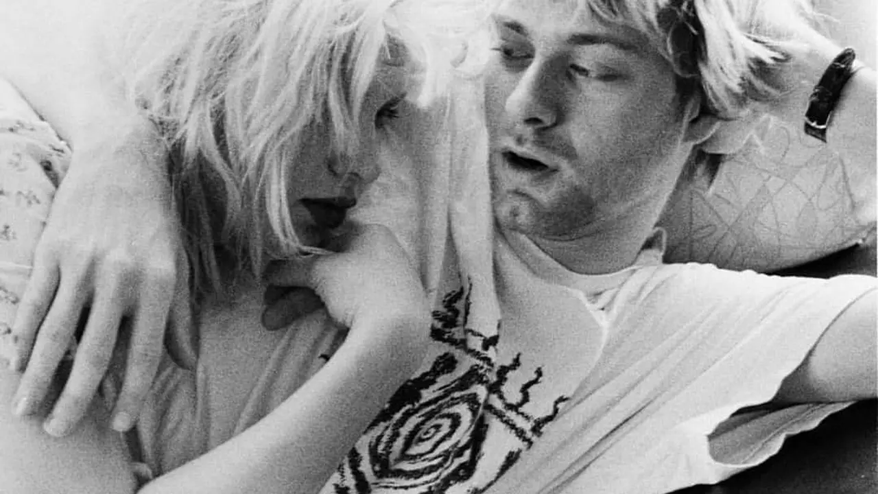 Kurt Cobain dan Courtney Love (Instagram/ courtneylove)