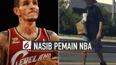 Kembali tersebar foto mantan pemain NBA Delonte West dengan kondisi terpuruk.