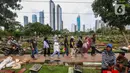 Tujuan ziarah kubur untuk mendoakan orang yang sudah meninggal dunia. (Liputan6.com/Angga Yuniar)