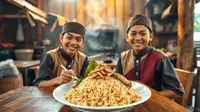 Resep Nasi Bakar Ayam Suwir: Hidangan Lezat dan Menggugah Selera