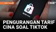 VIDEO: Donald Trump akan Pertimbangkan untuk Kurangi Tarif Cina Jika ada Kesepakatan Soal Tiktok