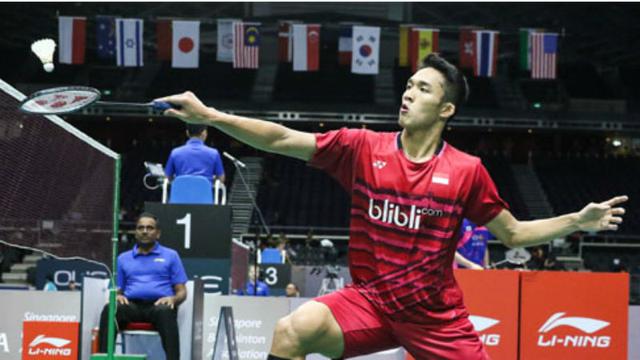 Jonatan Christie, Thailand Terbuka 2017
