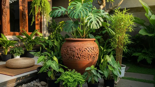 Kebun Fokus dengan Titik Perhatian (Focal Point)