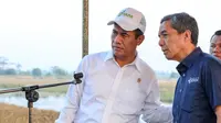 Menteri Pertanian, Andi Amran Sulaiman di Desa Bringin, Kecamatan Godong, Kabupaten Grobogan.