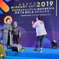 Serunya Main Game bareng Menteri Ketenagakerjaan di Acara Happy Migrant Day 2019