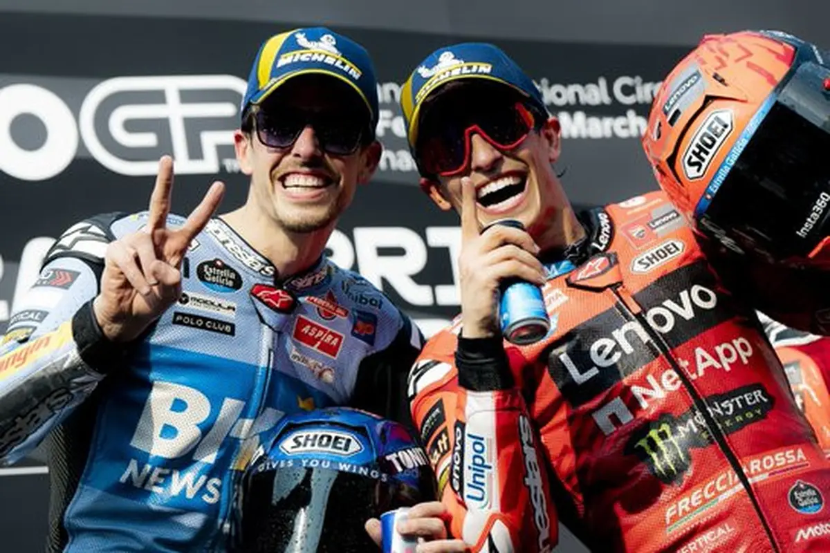 Alex Marquez dan Marc Marquez