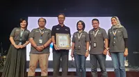 Forum Contact Center Annual Summit 2019 di Annex Building, Jakarta, Senin (25/11).